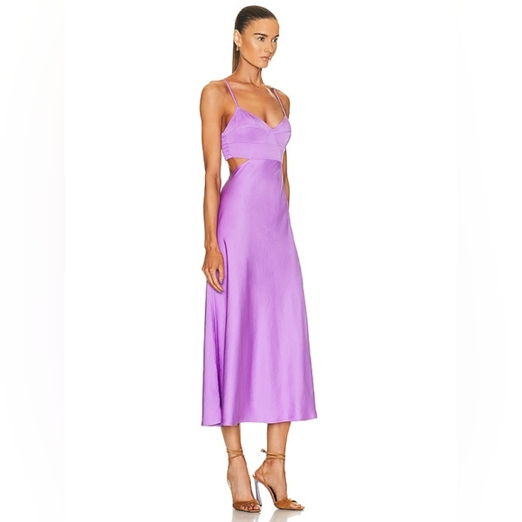 4S. NWT A.L.C. BLAKELY CUTOUT DRESS - Picture 2 of 7